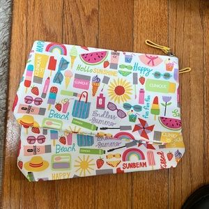 New Clinique makeup bags set of 2